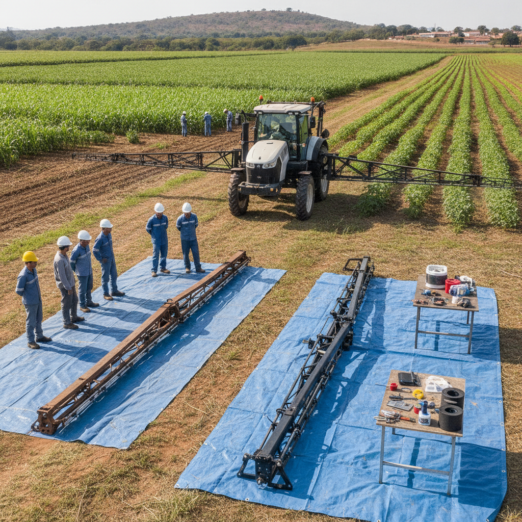 Como Escolher Barra de Pulverizador Agrícola em Goiânia