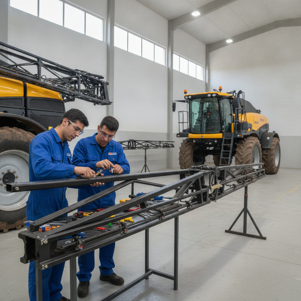 Como Funciona Pulverizador Agrícola de Precisão em Goiânia