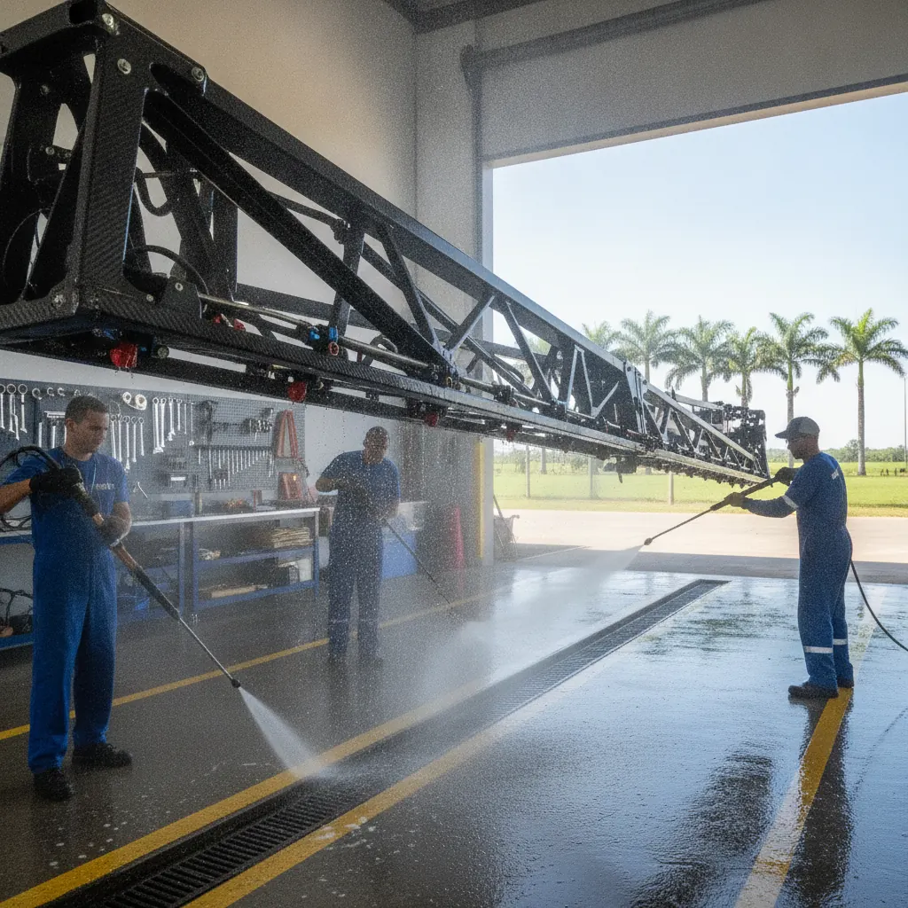 Como Limpar Pulverizador Agrícola Corretamente em Goiânia