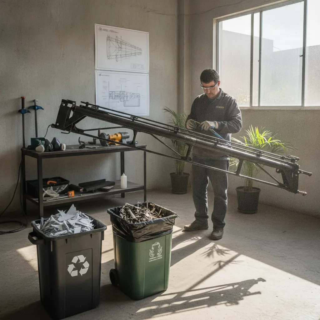 Fibra de Carbono é Reciclável? Descarte Correto em Goiânia