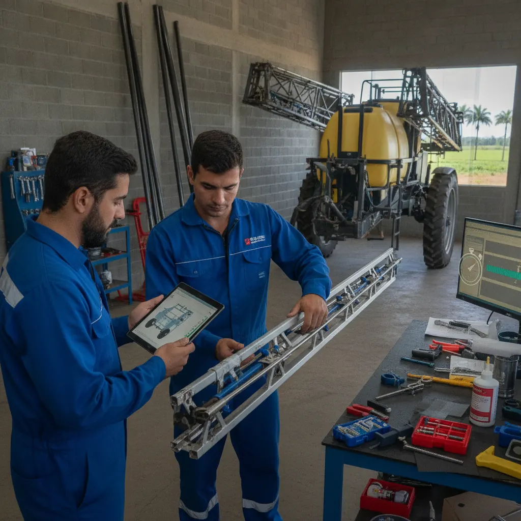 Manutenção de Pulverizador Agrícola em Goiânia: Quanto Tempo Leva?