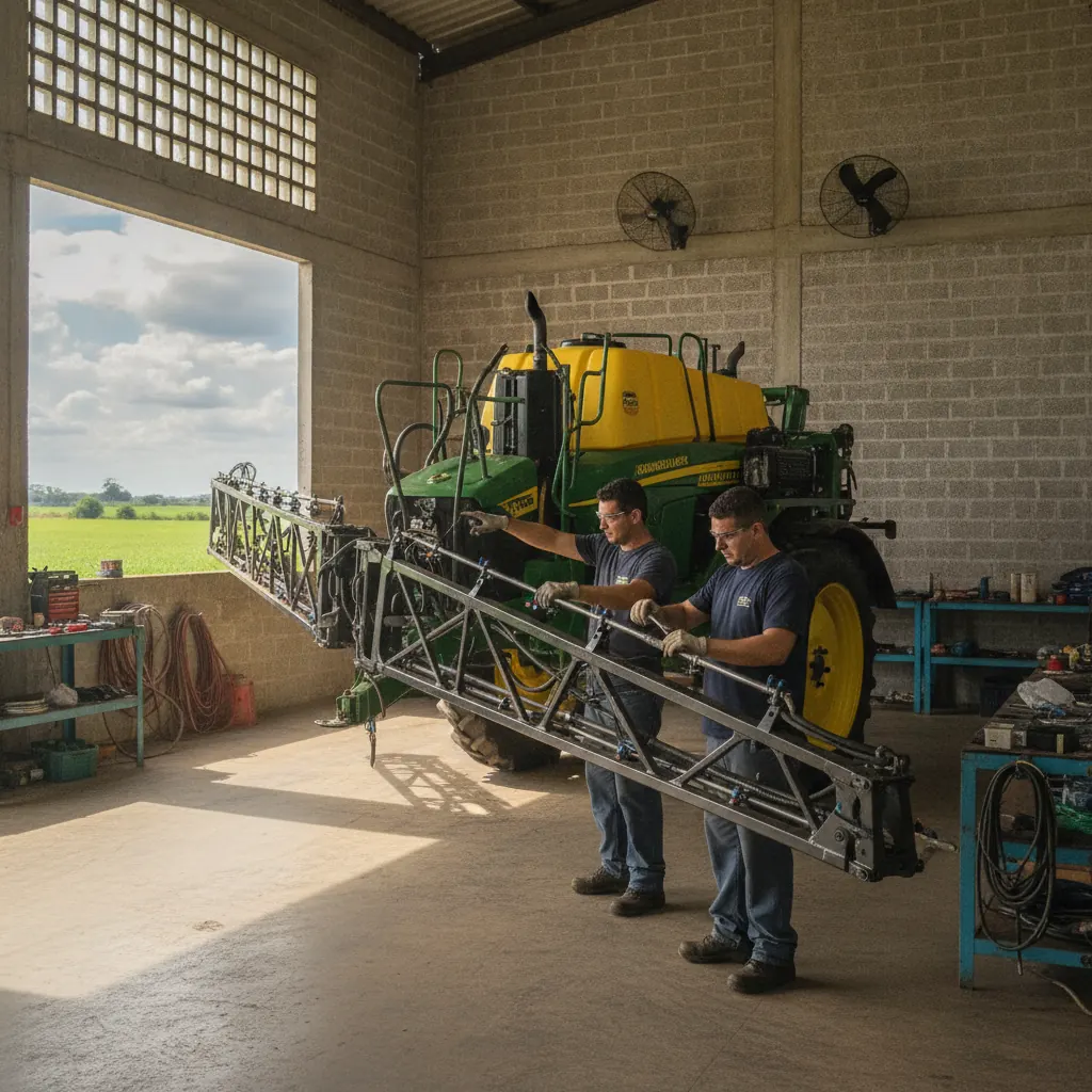 Manutenção do Pulverizador Agrícola Antes da Safra em Goiânia