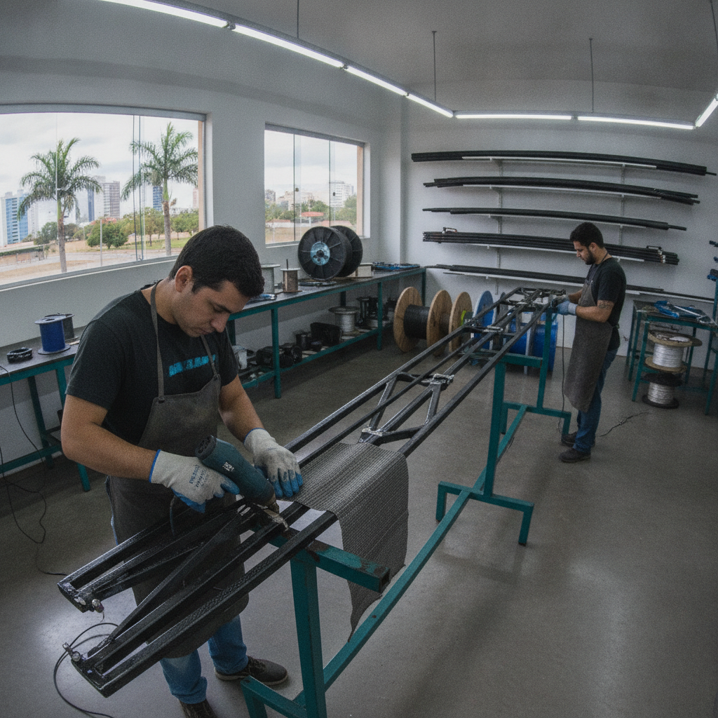 Recuperação de Fibra de Carbono Agrícola em Goiânia