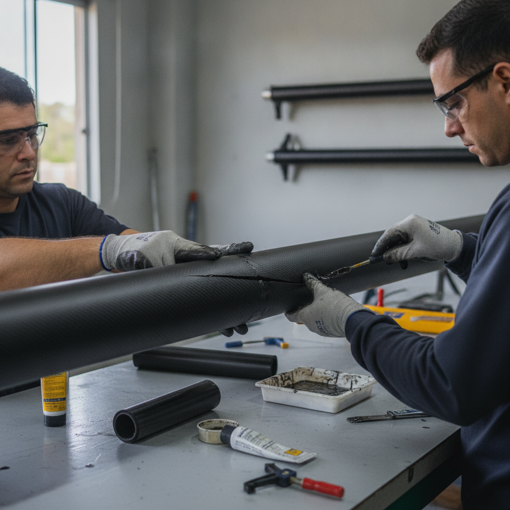 Reparo de Carbono para Barra de Pulverizador em Goiânia