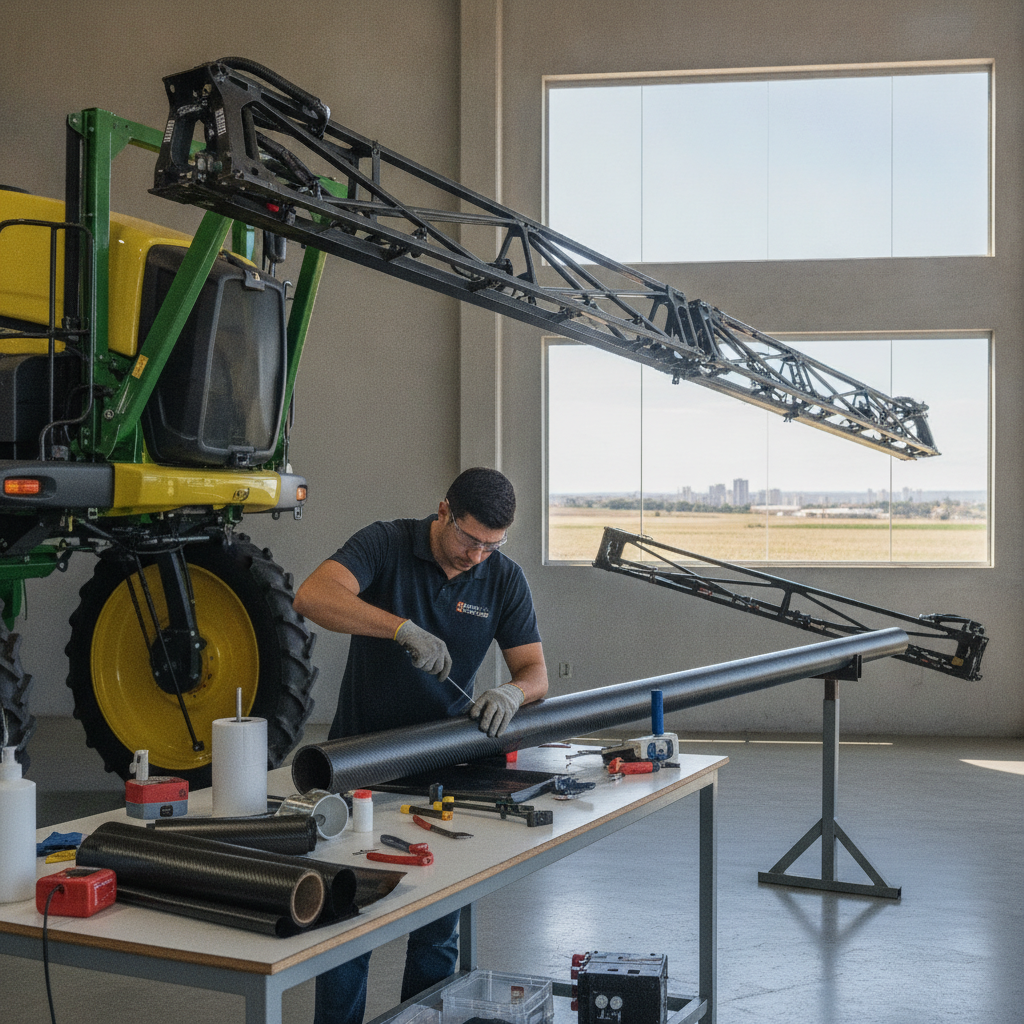 Vantagens do Pulverizador Agrícola de Fibra de Carbono em Goiânia