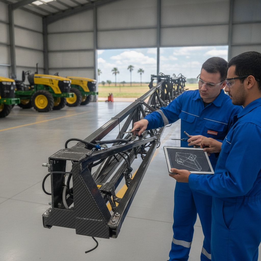 Vantagens do Pulverizador Agrícola de Fibra de Carbono em Goiânia